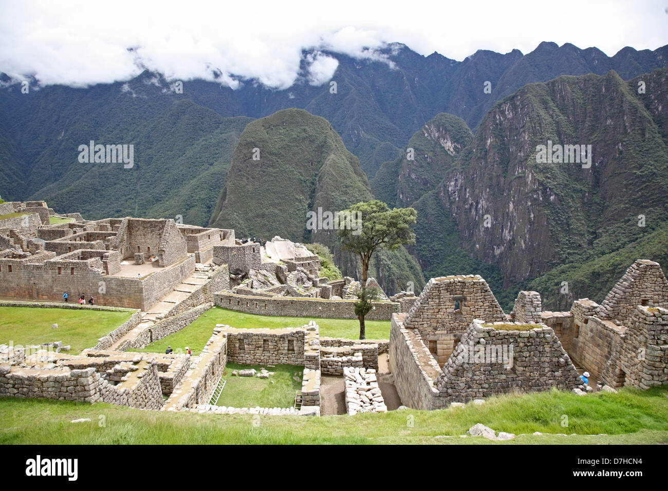 Peru Machu Picchu-Machu Picchu-Machu-Picchu Stockfoto