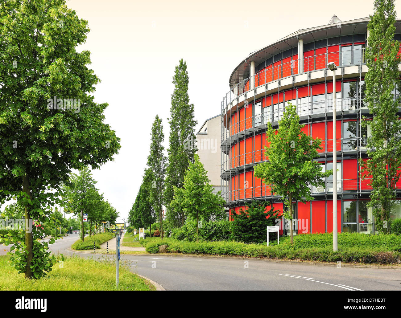 Die sächsischen Staatsarchiv in Leipzig Stockfoto
