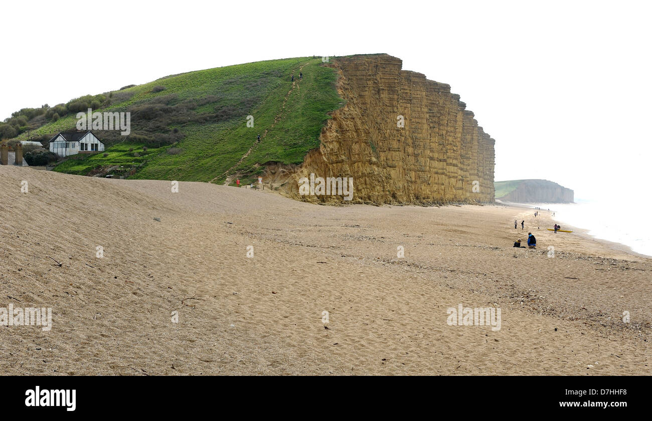 West Bay beach-Dorset-England-Vereinigtes Königreich Stockfoto