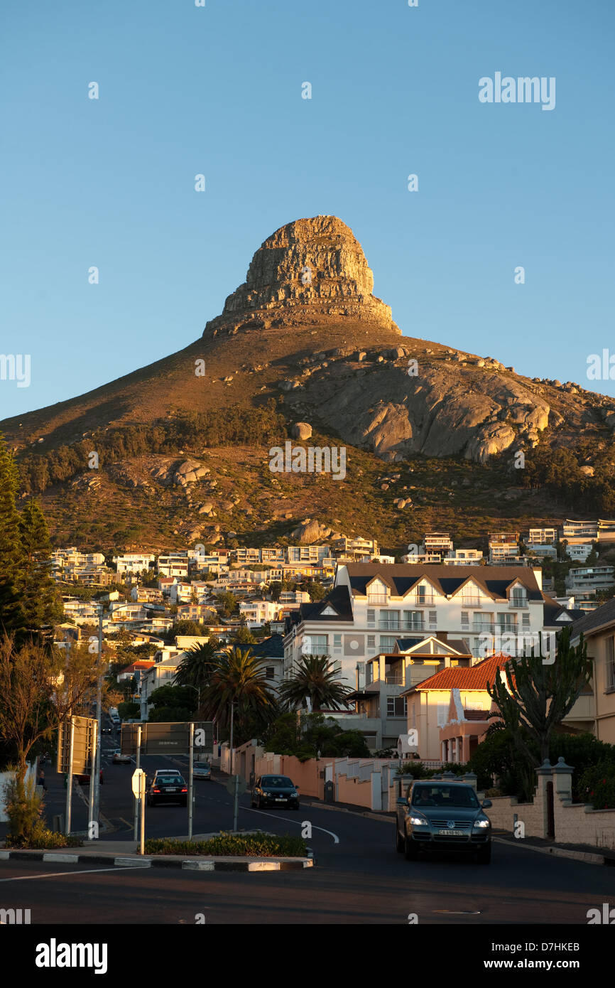 Löwen Kopf, Sea Point, Kapstadt, Südafrika Stockfoto
