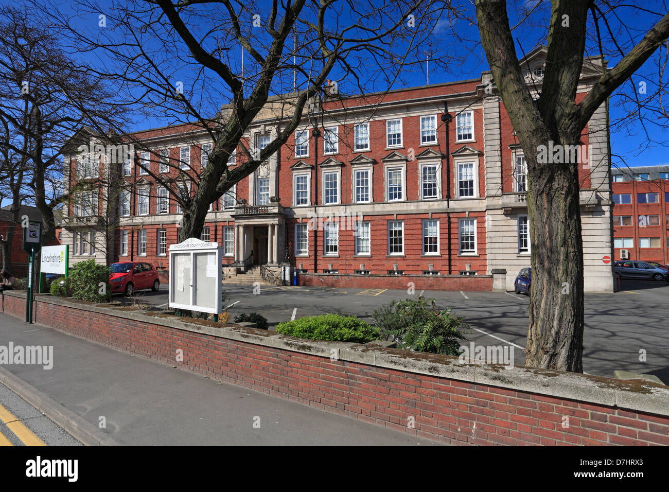 County Hall, Lincoln, Lincolnshire, England, UK. Stockfoto