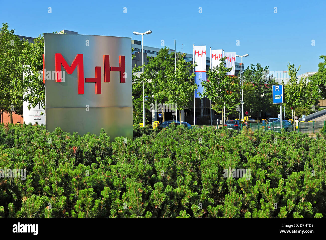 Senken Sie der medizinischen Hochschule in Hannover, Niedersachsen, Deutschland Stockfoto