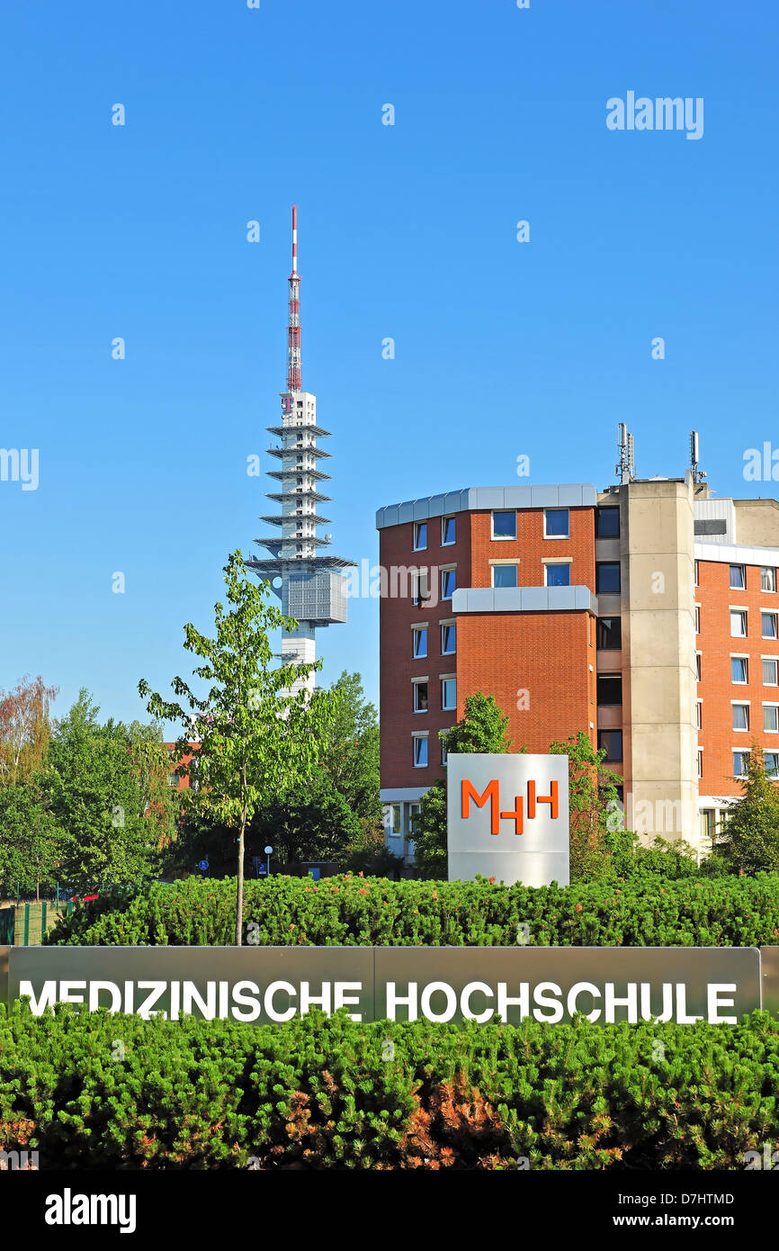 Senken Sie der medizinischen Hochschule in Hannover, Niedersachsen, Deutschland Stockfoto