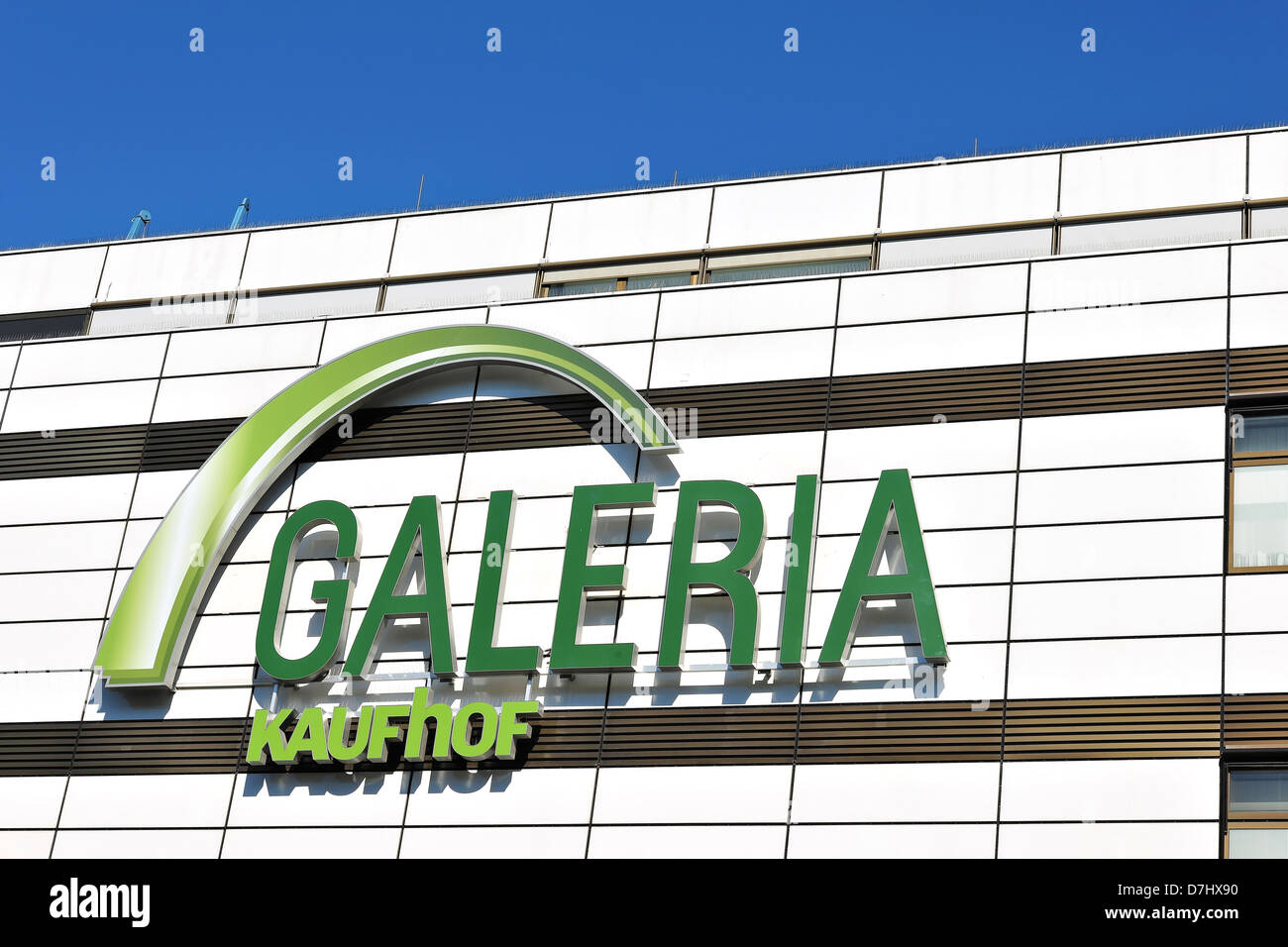 Unternehmen, Firmenschilder, Namen, Logo, GALERIA Kaufhof Stockfoto