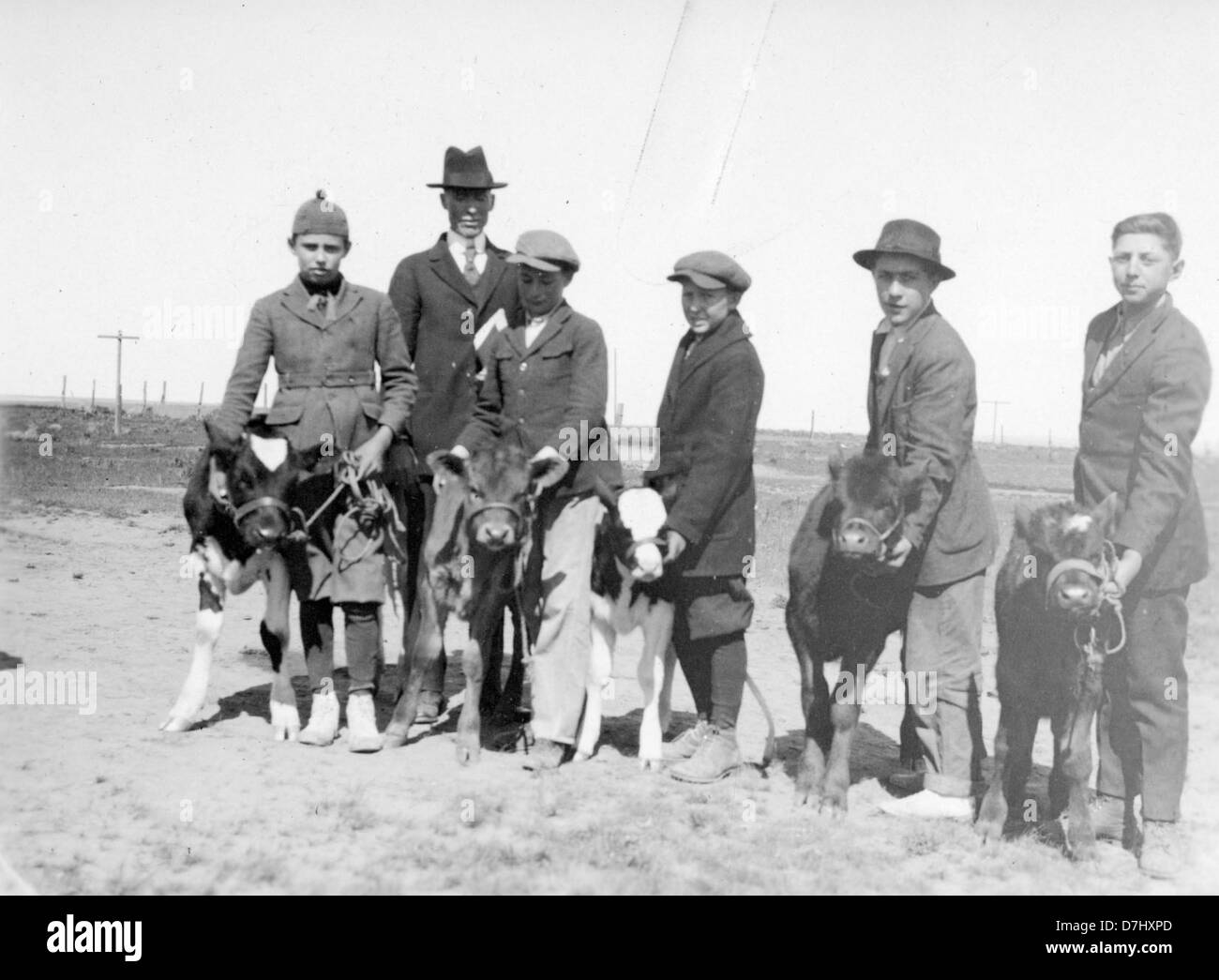 Kent-Sherman Grafschaften Molkerei Kalb Club; C.e. Englisch, Ortsgruppenleiter Stockfoto