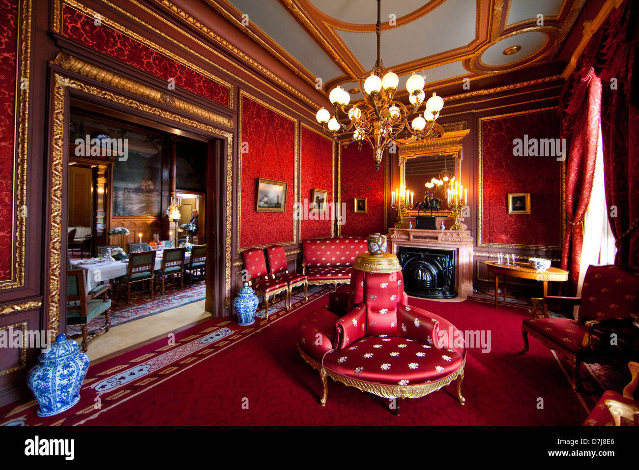 "Haus der Gijn" ist ein Museum in den Niederlanden. Gijn Reich war ein Händler während des Goldenen Zeitalters. Stockfoto