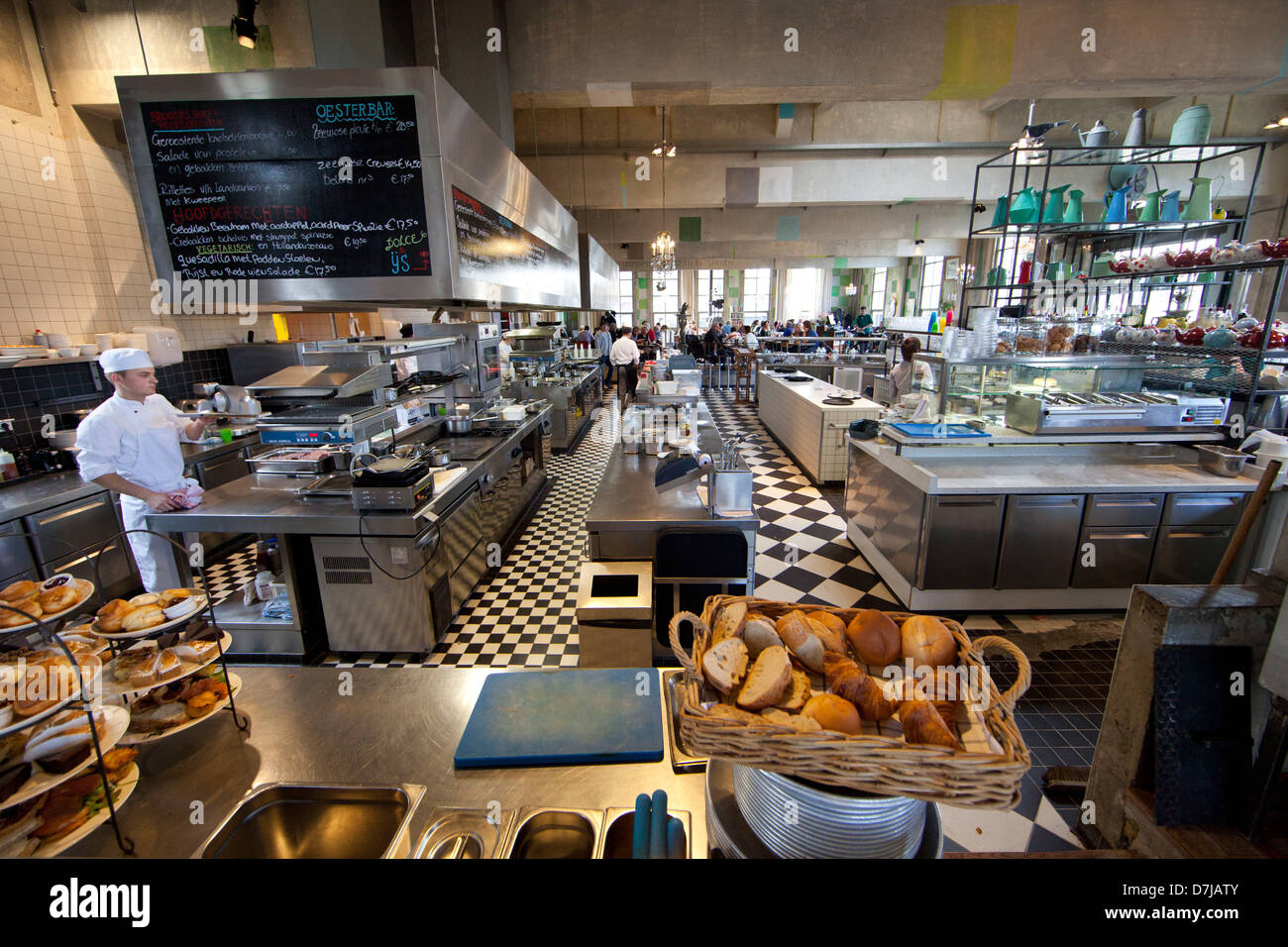 Villa Auagustus ist ein renommiertes Restaurant/Hotel in Dordrecht, Niederlande Stockfoto