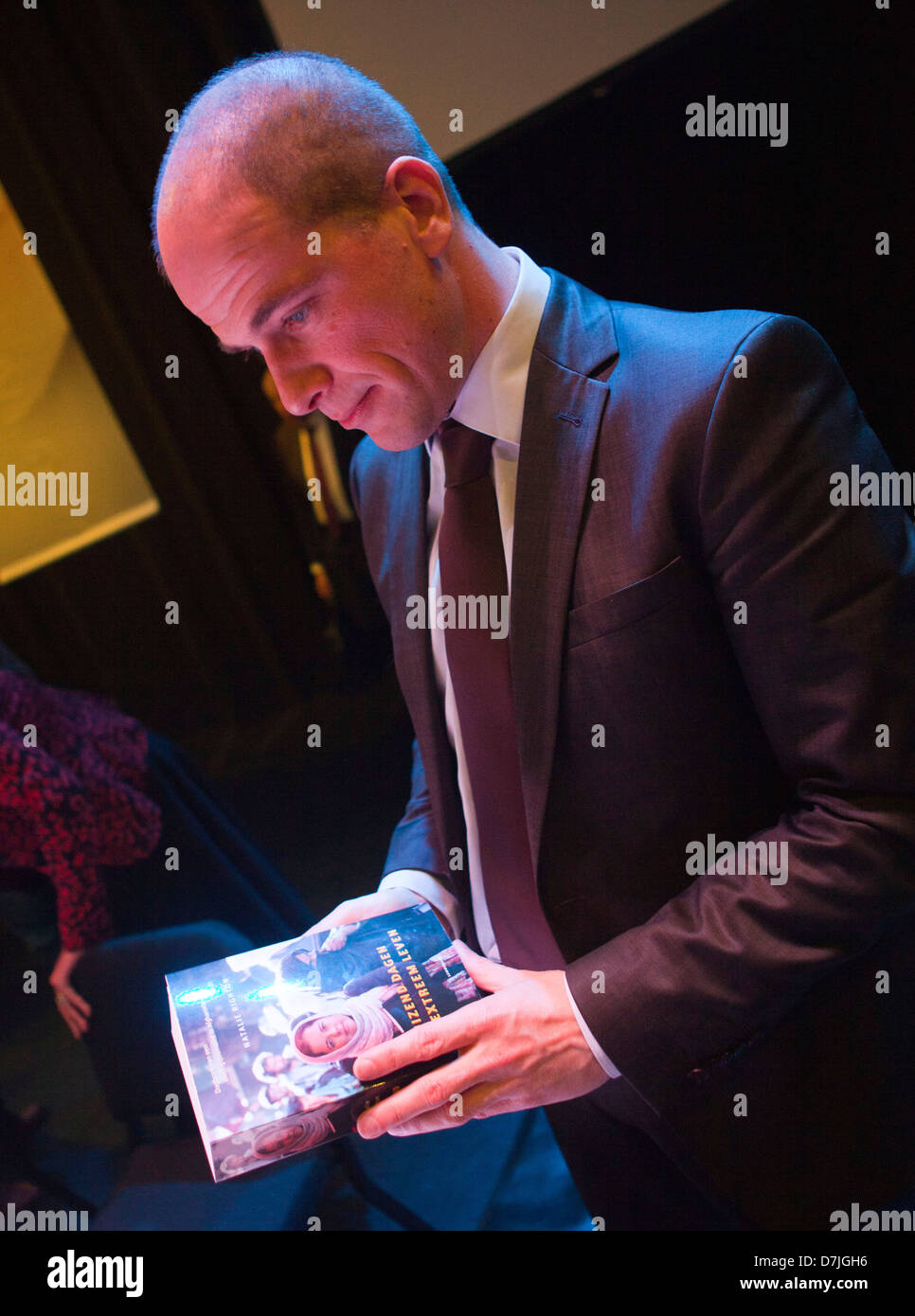 Diederik Samsom, politischer Führer der sozialen Democrates (PVDA) Stockfoto