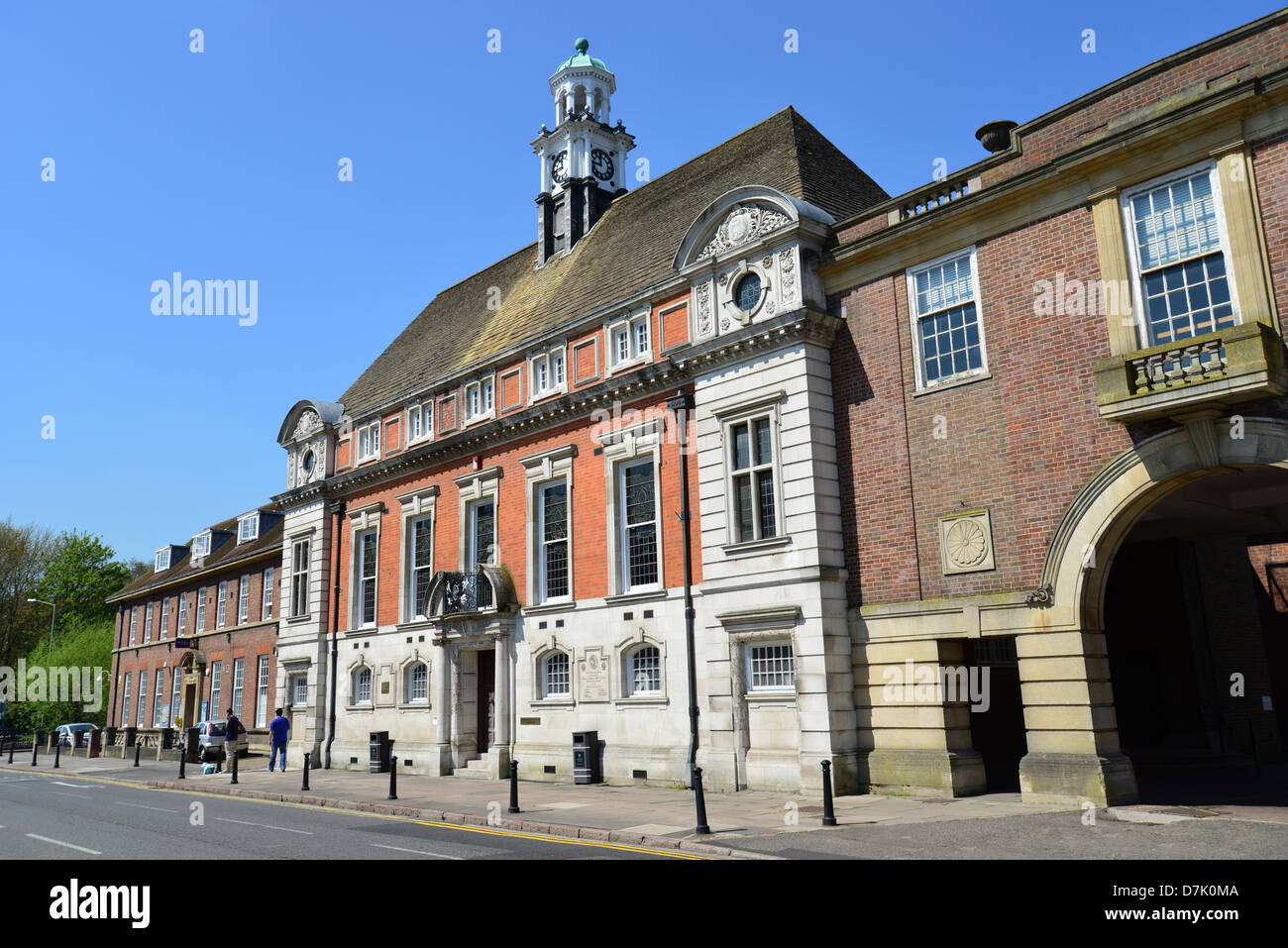 Rathaus, Queen Victoria Road, High Wycombe, Buckinghamshire, England, Vereinigtes Königreich Stockfoto