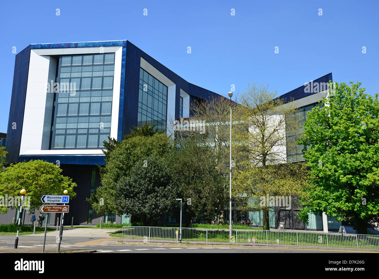 Bucks Neue Universität Gateway Gebäude, Oxford Road, High Wycombe, Buckinghamshire, England, Vereinigtes Königreich Stockfoto