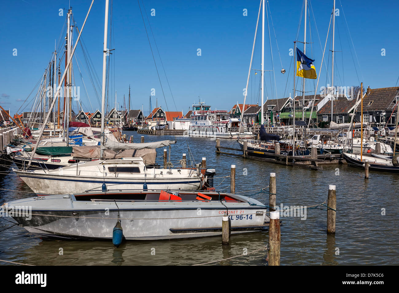 Marken, Waterland, Nordholland, Niederlande Stockfoto