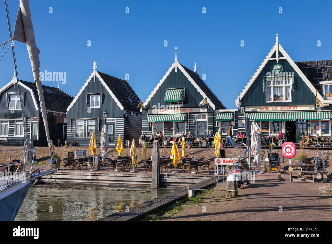 Marken, Waterland, Nordholland, Niederlande Stockfoto