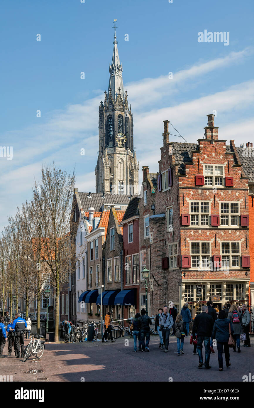 Nieuwe Kerk, Delft, Zuid-Holland, Niederlande Stockfoto