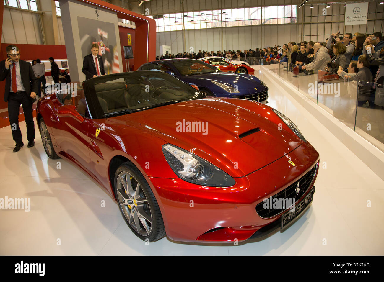 Posen, Polen, der Ferrari California 30 auf der Motor Show 2013 Stockfoto
