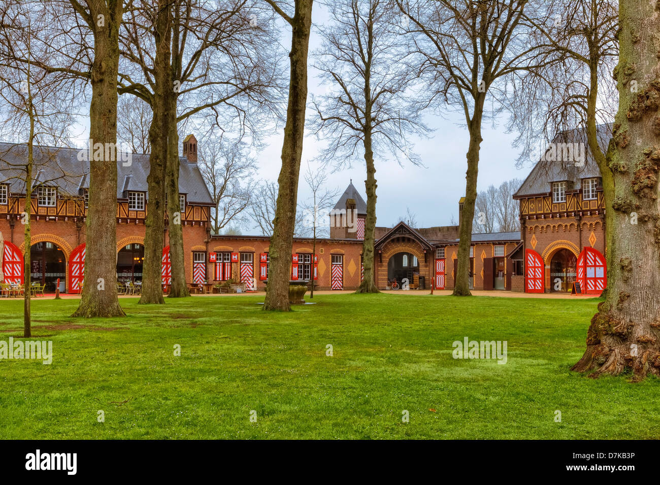 Schloss De Haar in Haarzuilens, Utrecht, Niederlande Stockfoto