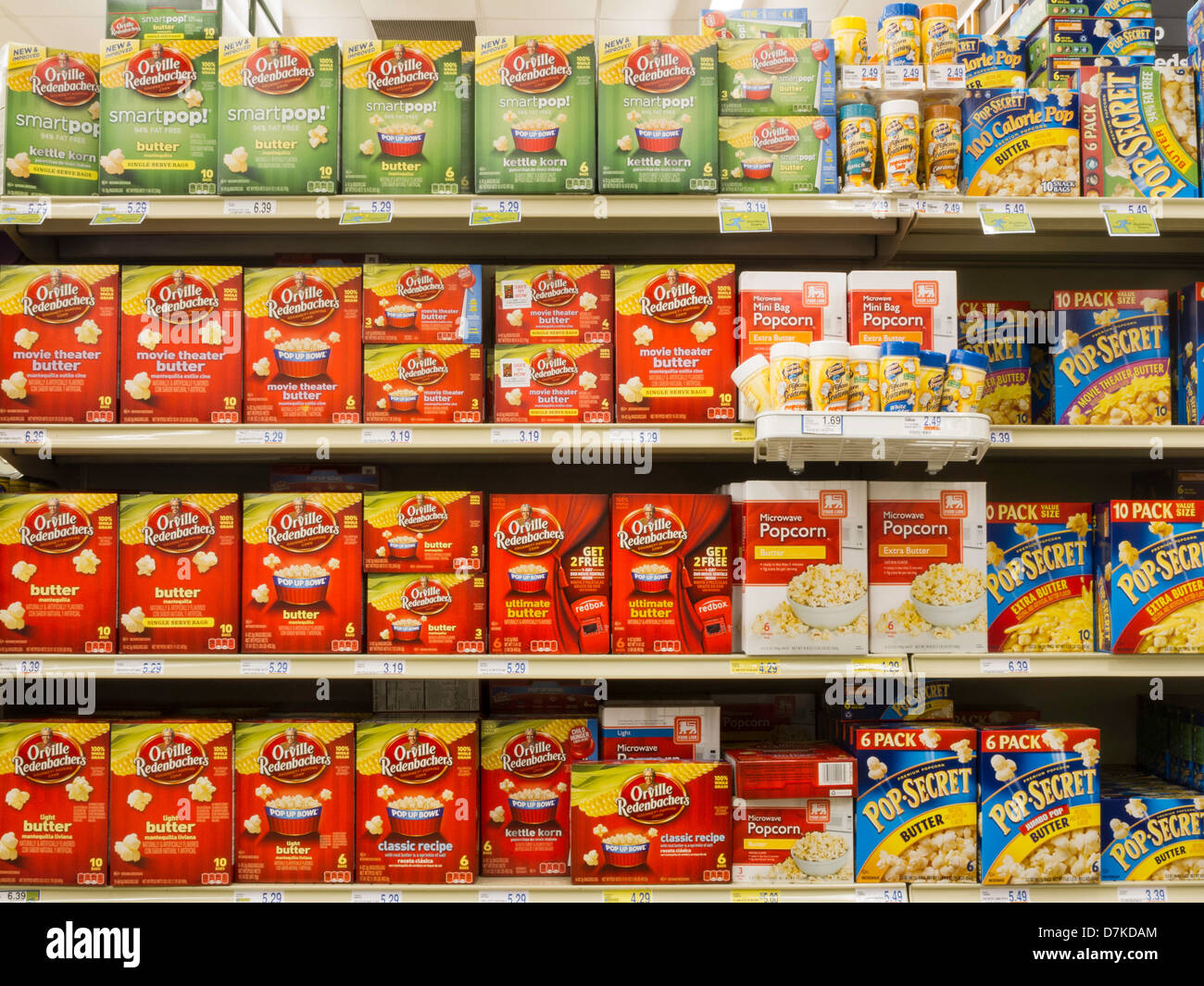 Food Lion Lebensmittelgeschäft in South Carolina, USA Stockfoto
