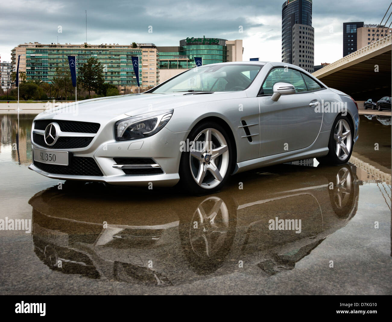 Mercedes-Benz SL350 Stockfoto