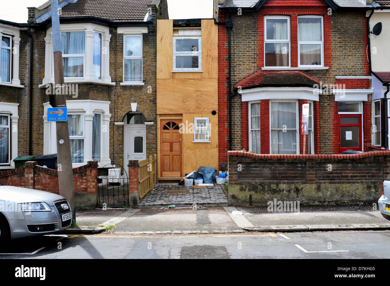Londons Schmalstes Haus / Das Schmalste Haus Londons Steht