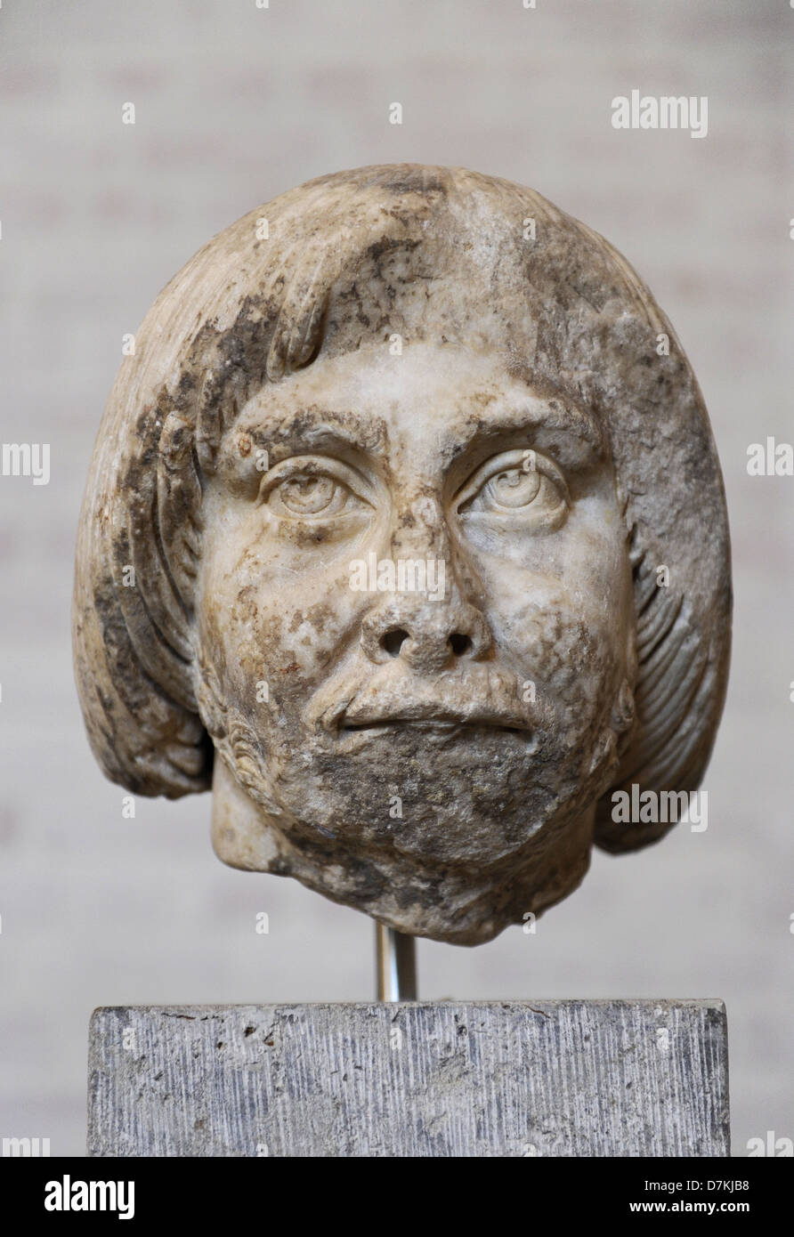 Die germanischen Völker. Porträt des germanischen Menschen. 4. Jahrhundert n. Chr. Stockfoto