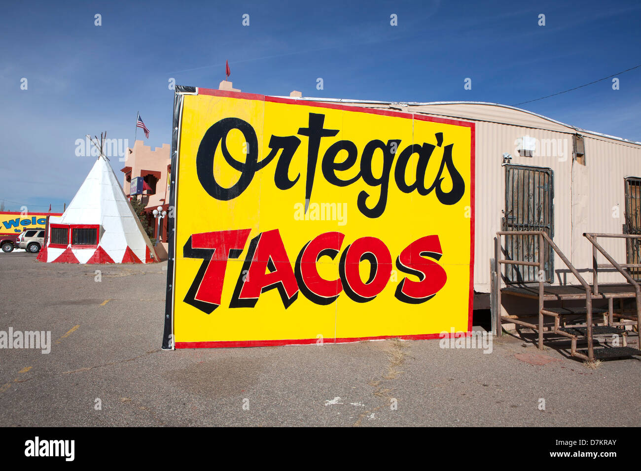 Indische Stadt, Houck, Arizona, USA Stockfoto