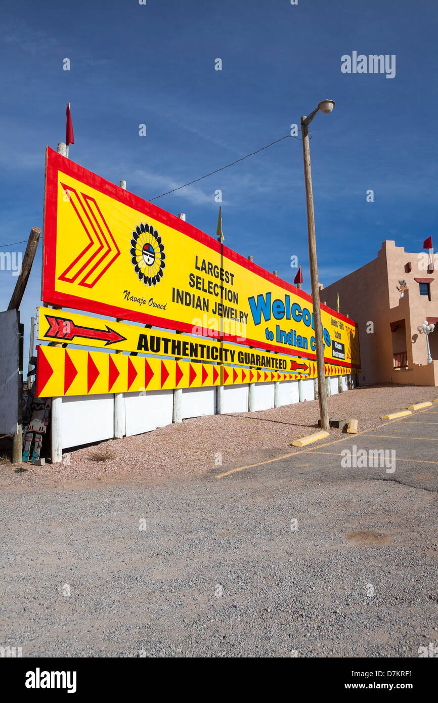 Indische Stadt, Houck, Arizona, USA Stockfoto