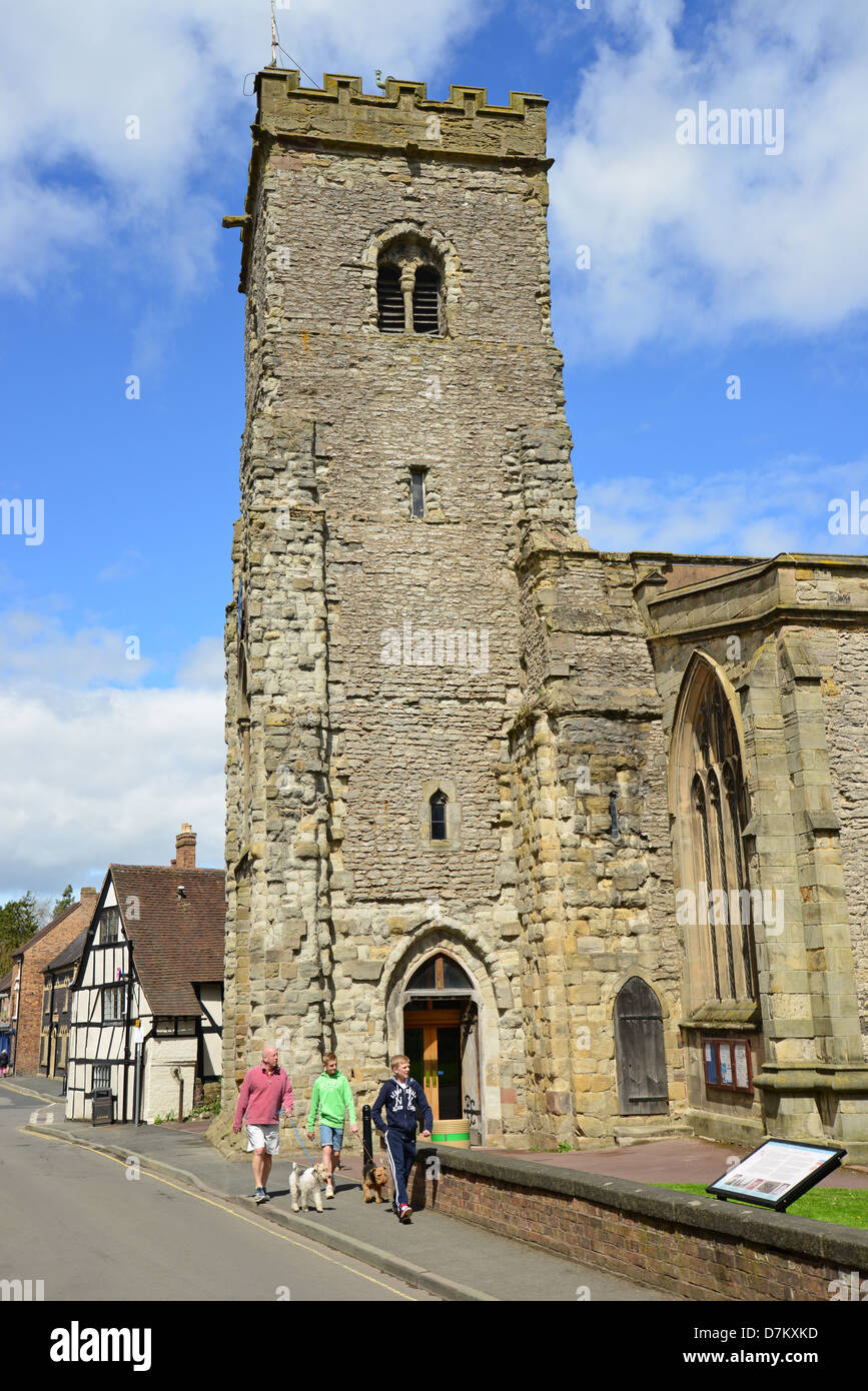 Holy Trinity Church Street Wilmore, viel Wenlock, Shropshire, England, Vereinigtes Königreich Stockfoto