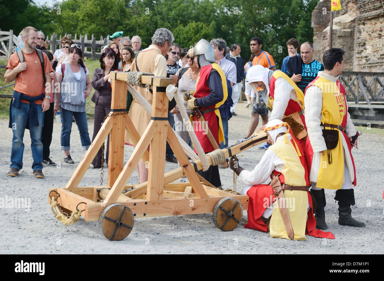 Festival der historisches reenactment Stockfoto