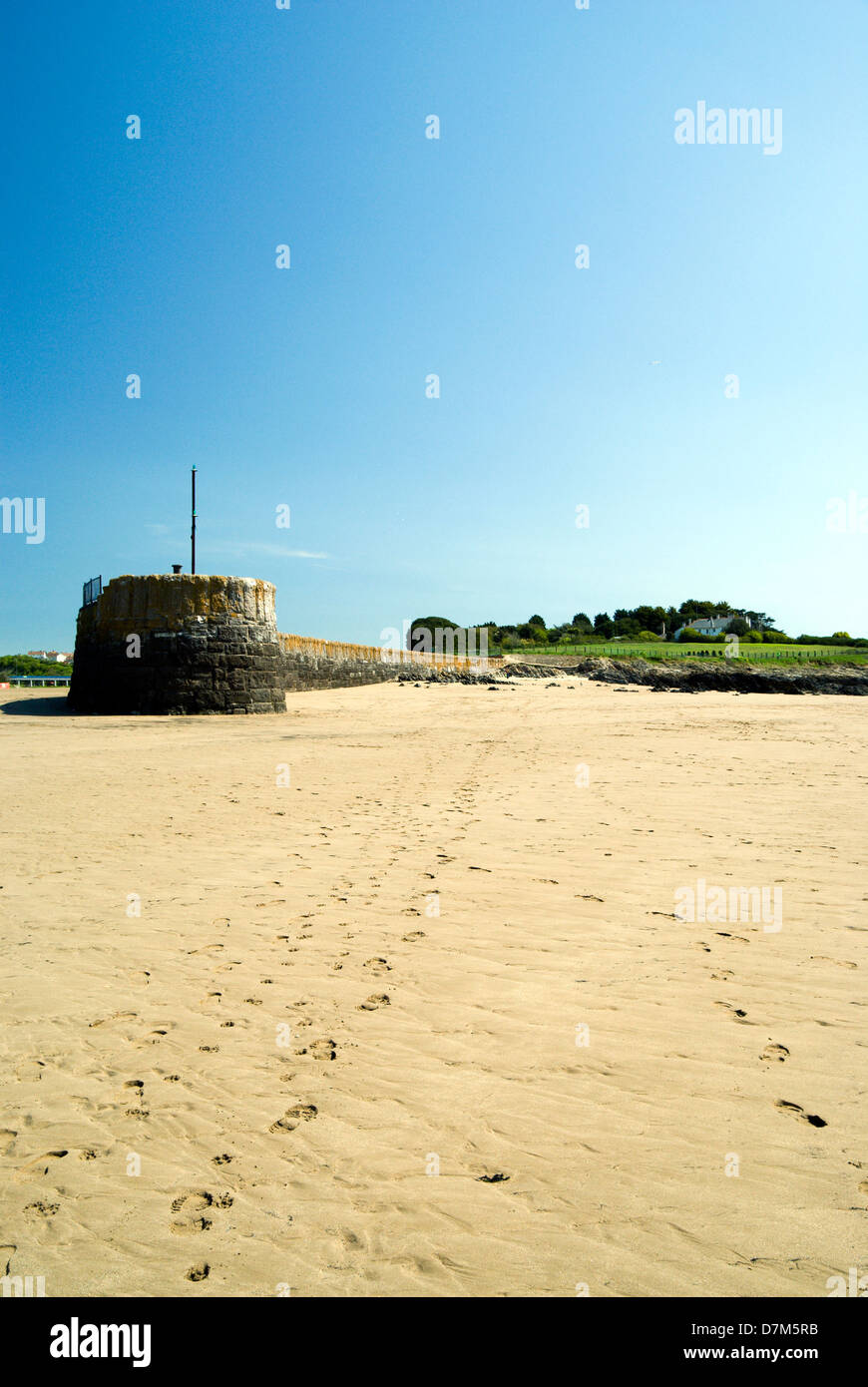 Beobachten Sie House Bay, Barry Island, Vale of Glamorgan, Südwales. Stockfoto