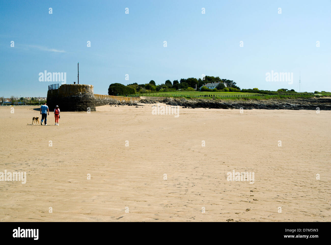 Beobachten Sie House Bay, Barry Island, Vale of Glamorgan, Südwales. Stockfoto