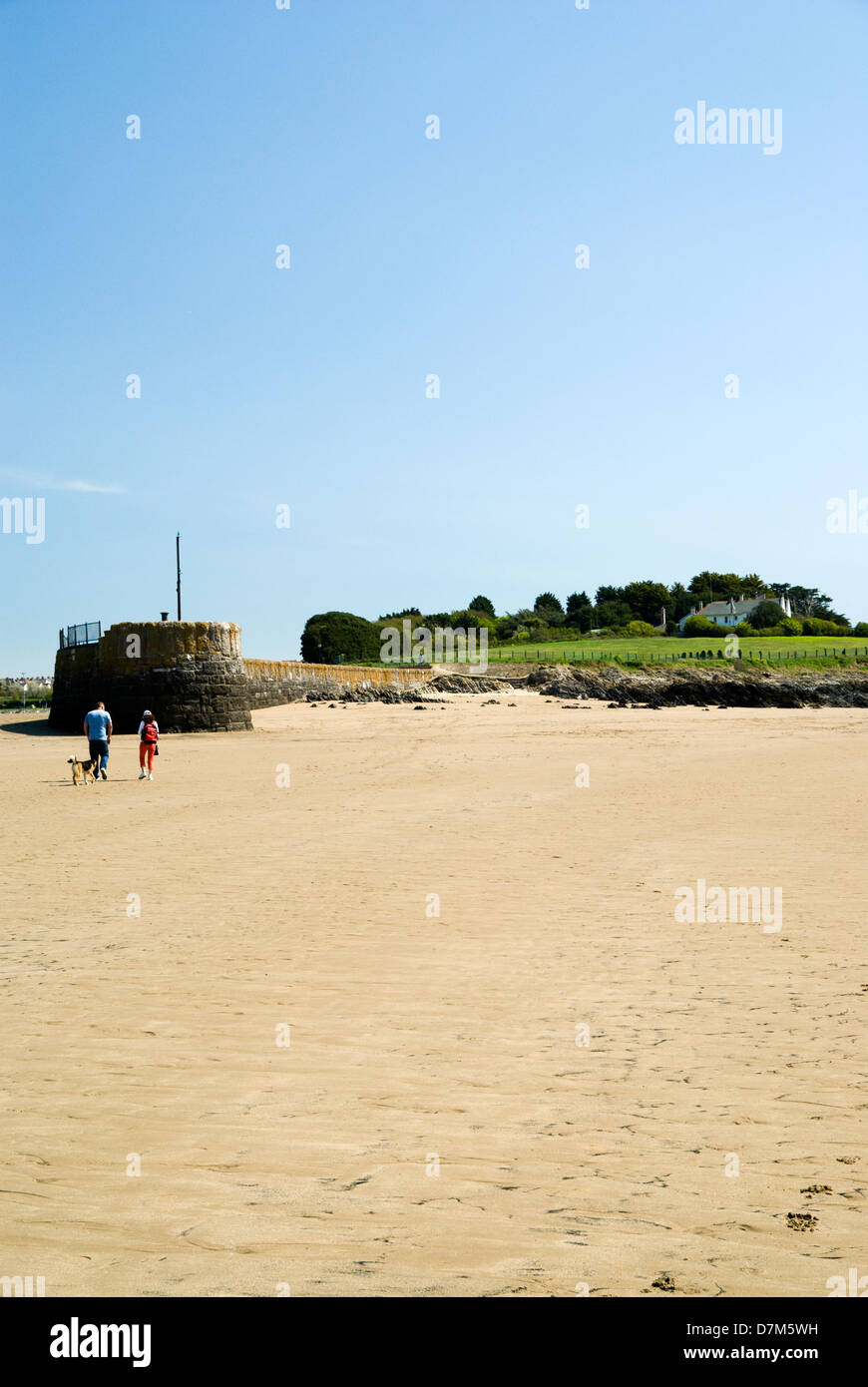 Beobachten Sie House Bay, Barry Island, Vale of Glamorgan, Südwales. Stockfoto
