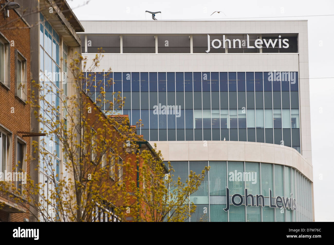 John Lewis speichern auf High Street im Zentrum der Stadt von Exeter Devon England UK Stockfoto