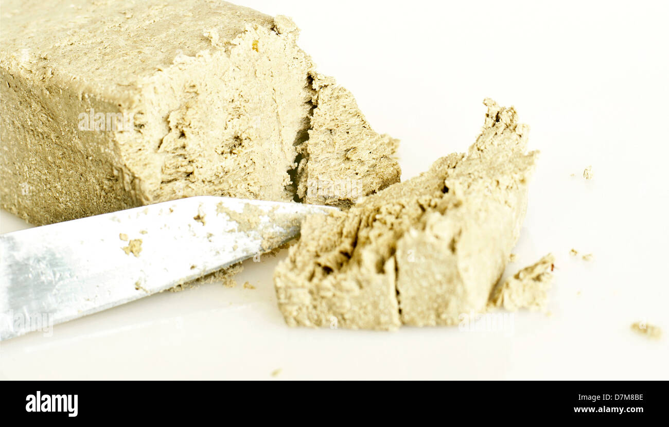 Halvah geschnitten Stockfoto