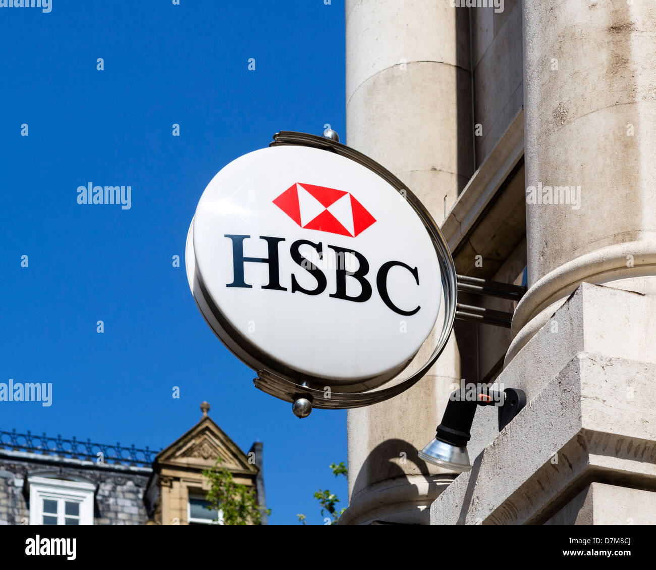 HSBC Bank in Doncaster, South Yorkshire, England, UK Stockfoto