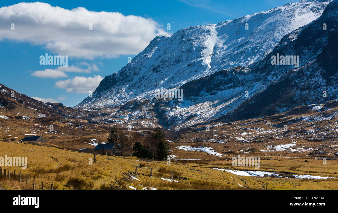 Glen Coe, Highland, Schottland, Vereinigtes Königreich, Europa. Stockfoto