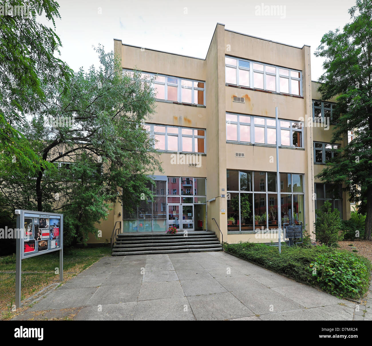 School of Dramatic Art in Berlin, Hochschule Für Schauspielkunst Berlin Stockfoto