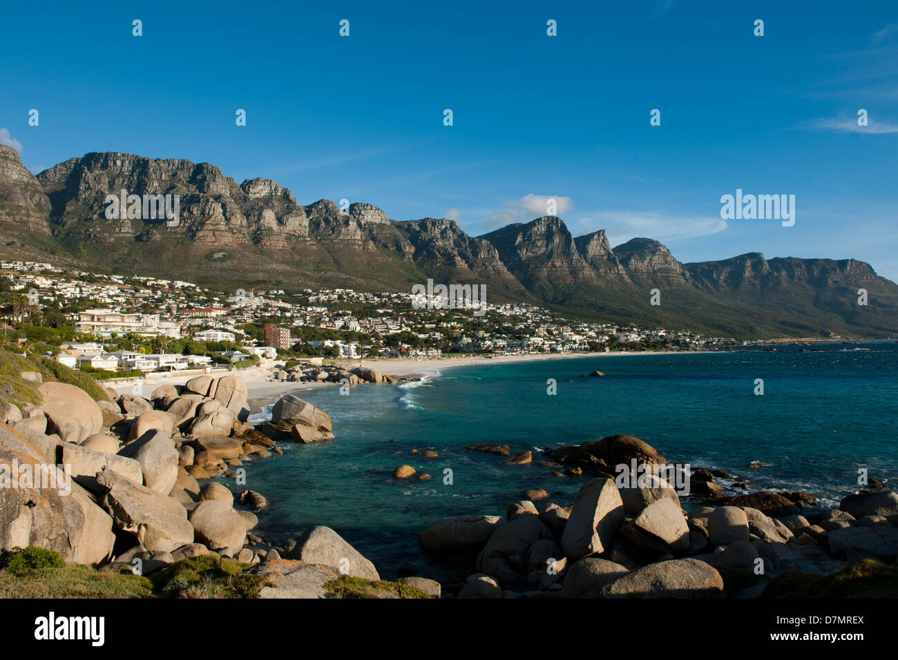 Camps Bay, Kapstadt, Südafrika Stockfoto