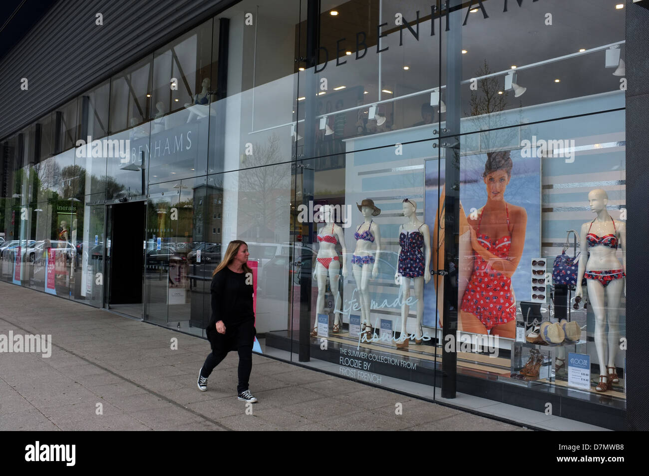 Debenhams Speicher die Nugent Zentrum Orpington Kent uk 2013 Stockfoto