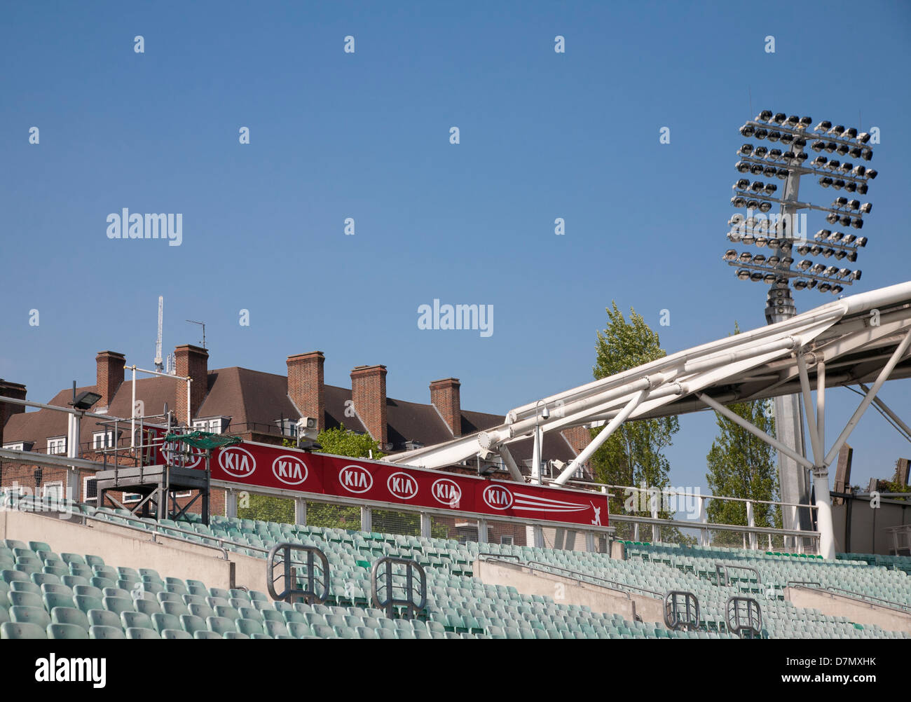 Die Kia Oval, Kennington, London, England, Vereinigtes Königreich Stockfoto