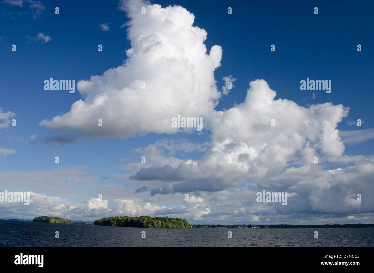 New York, Oneida Lake. Stockfoto