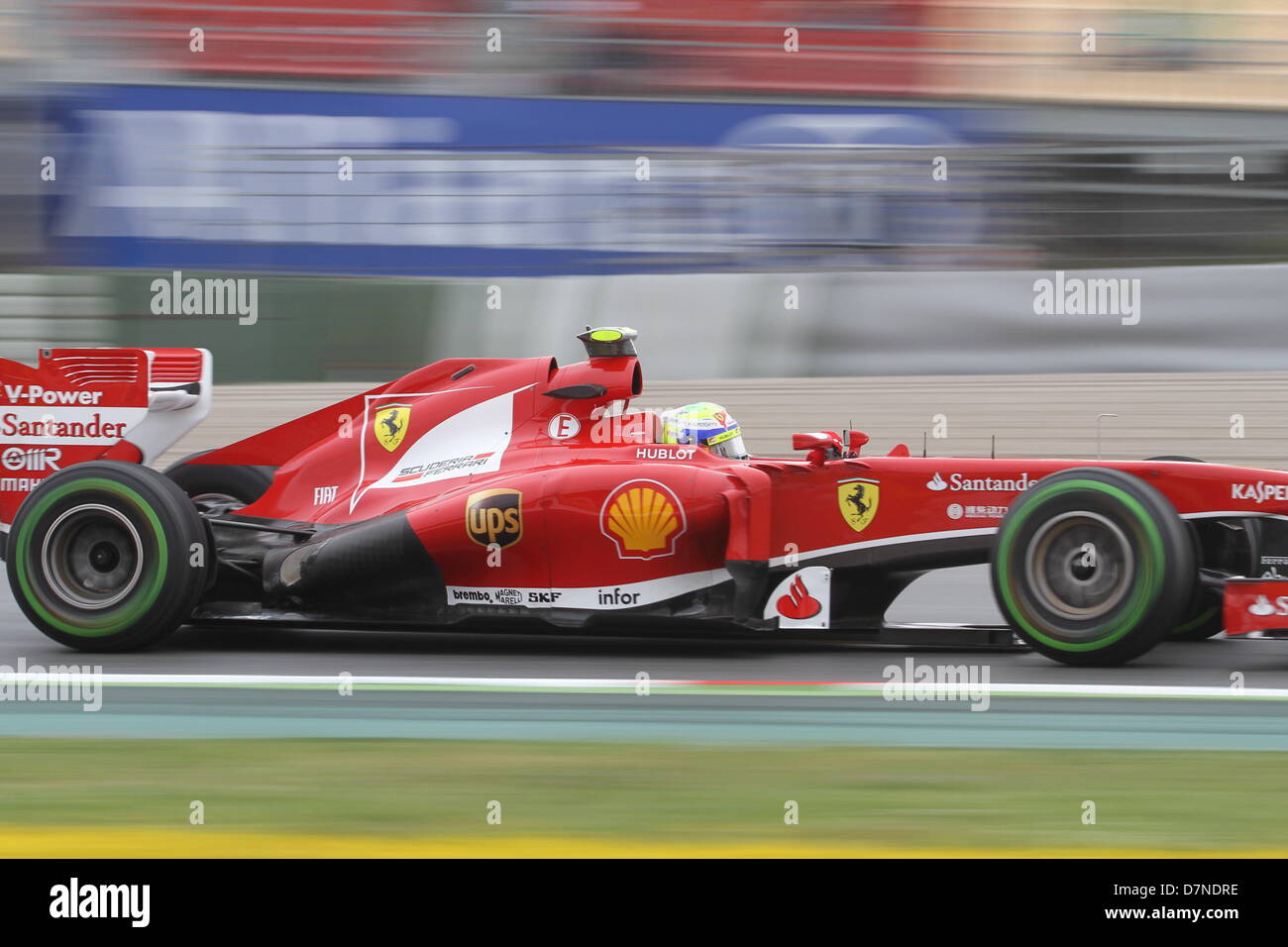 Barcelona, Spanien. 10. Mai 2013.  Formel 1 großer Preis von Spanien. Bild zeigt Felipe Massa fahren Ferrari F138 am Circuit de Catalunya. Bildnachweis: Action Plus Sport Bilder/Alamy Live News Stockfoto