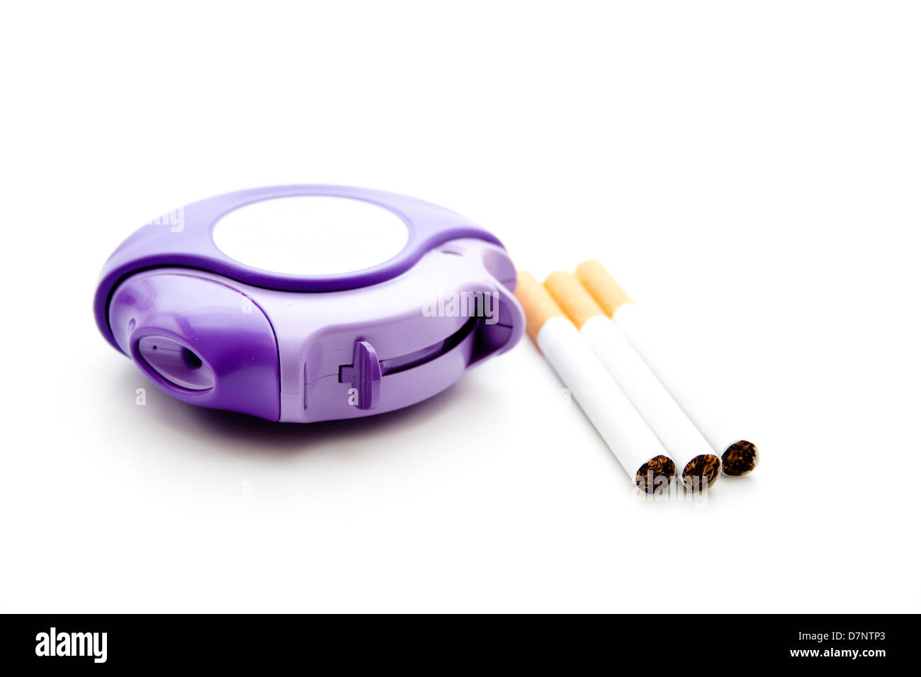 Asthmadisk Stockfoto