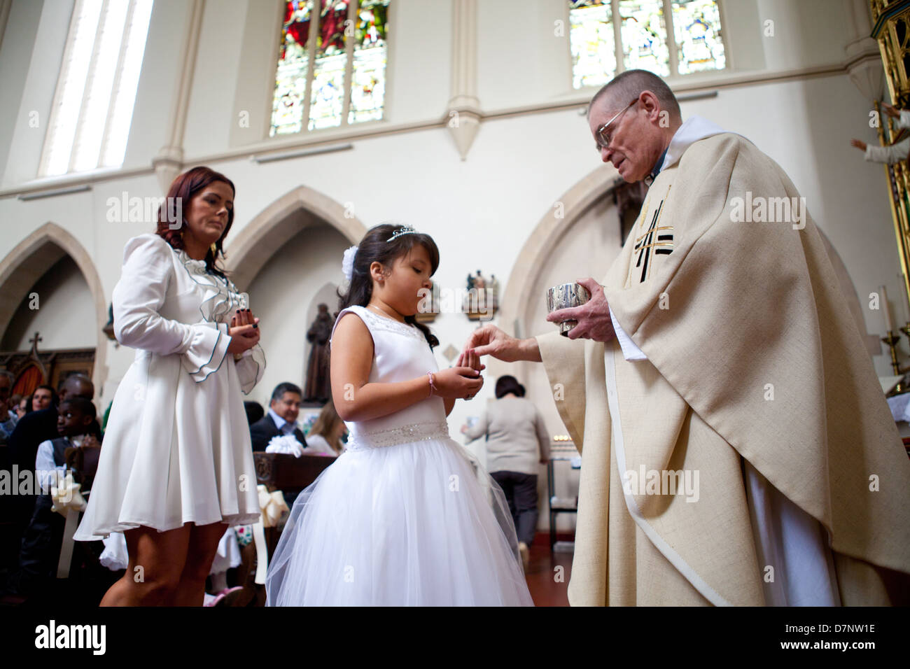 Erste Heilige Kommunion Groß Oder Klein www.alamy.de