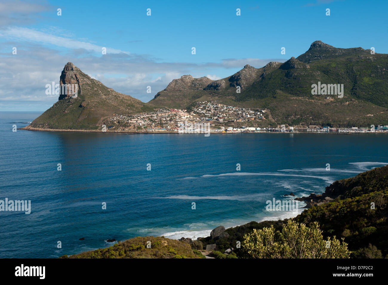 Blick vom Chapmans Peak Drive, Cape Town, Südafrika Stockfoto