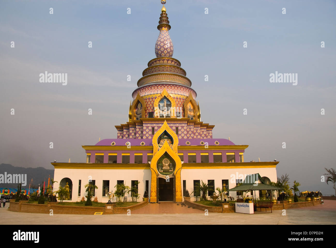 Wat Thaton, Chiang Mai, Mae Ai, Thailand Stockfoto