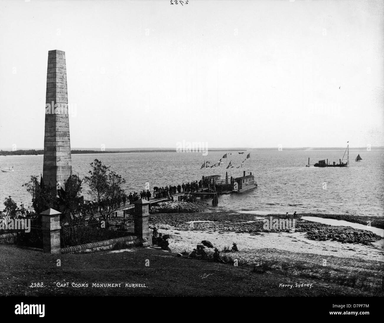 Captain Cooks Monument, Kurnell Stockfoto