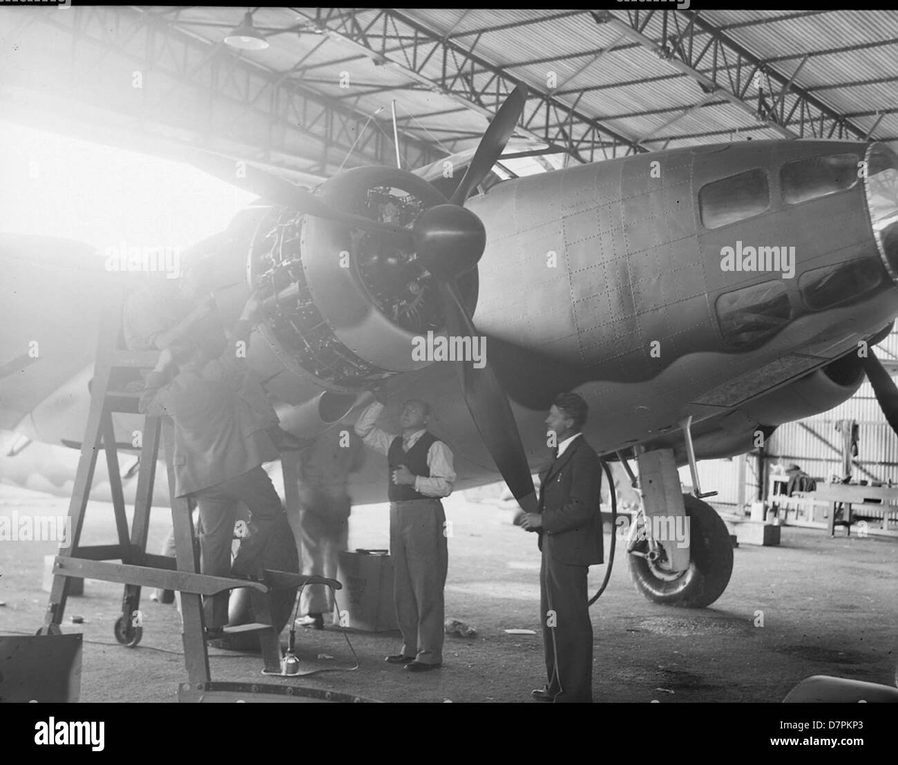 Lockheed Hudson-Bomber Stockfoto