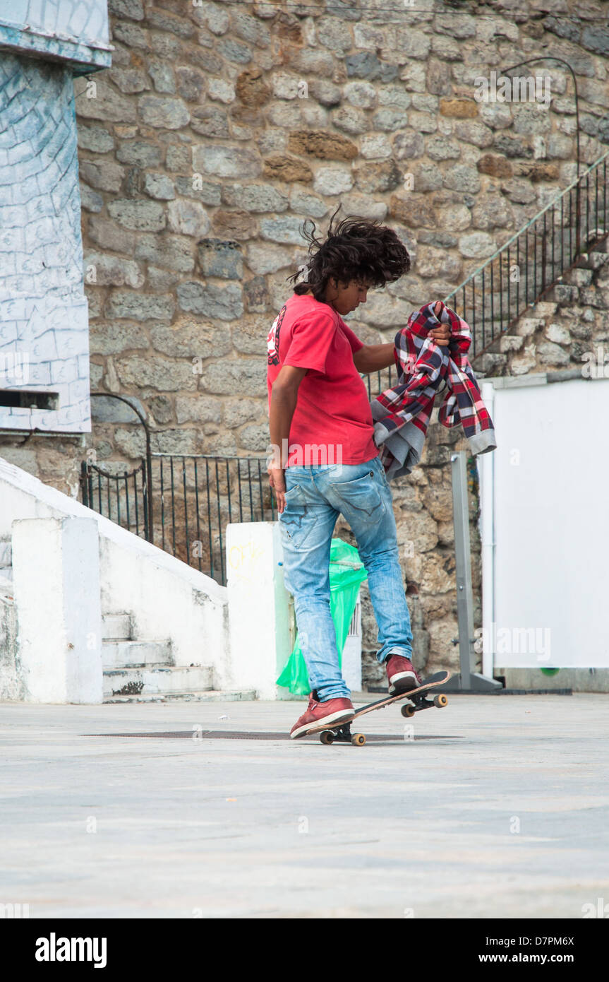 Skater boy Stockfoto