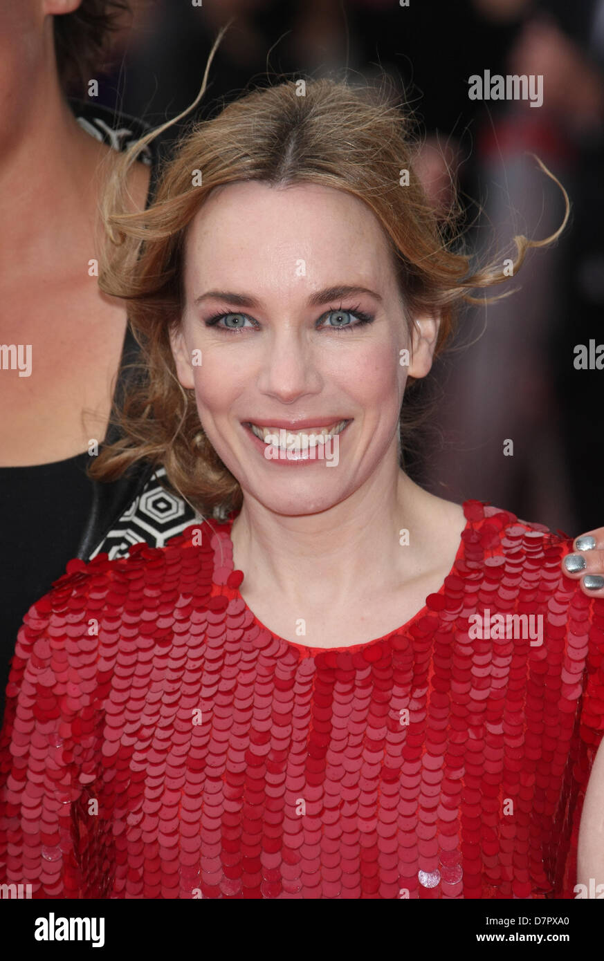 LAURA MAIN BRITISH ACADEMY TELEVISION AWARDS SOUTHBANK LONDON ENGLAND UK 12. Mai 2013 Stockfoto