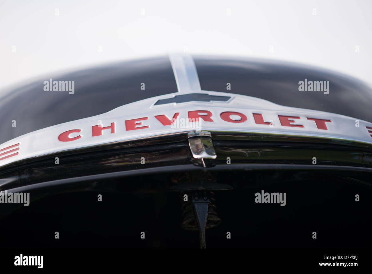 Chevrolet Truck Motorhaube Abzeichen logo Stockfoto