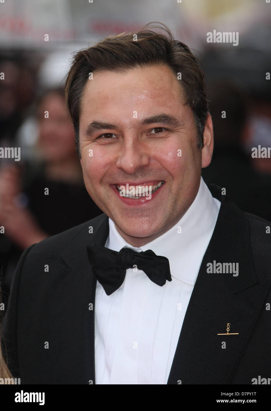 DAVID WALLIAMS BRITISH ACADEMY TELEVISION AWARDS SOUTHBANK LONDON ENGLAND UK 12. Mai 2013 Stockfoto